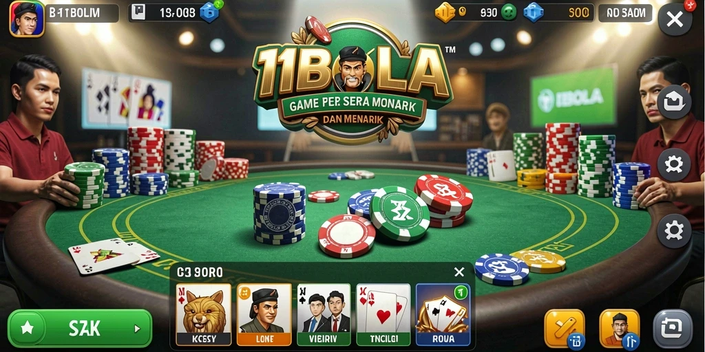 Tampilan screenshot gameplay 11BOLA yang seru dan menegangkan.