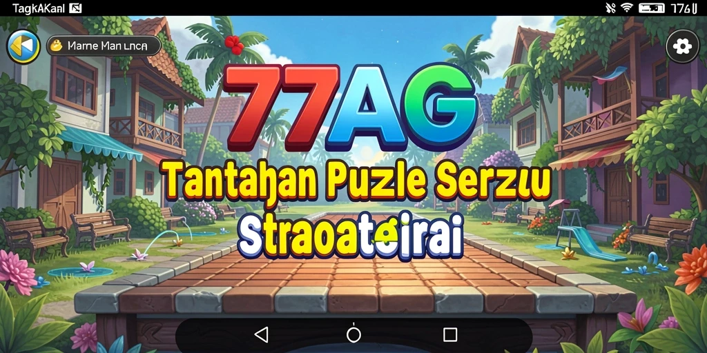 Tampilan gameplay 77AG yang menantang dan seru.