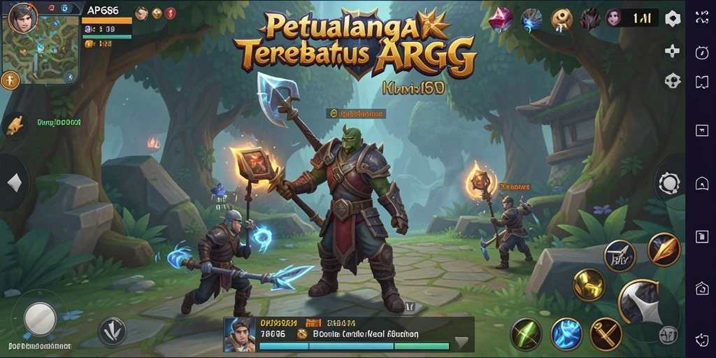 Gameplay ARPG yang mengasyikkan di AP686 dengan pertarungan menegangkan.