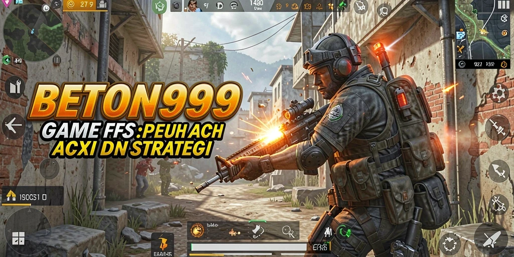 Gameplay BETON999 yang menegangkan dan mendebarkan dalam aksi FPS.