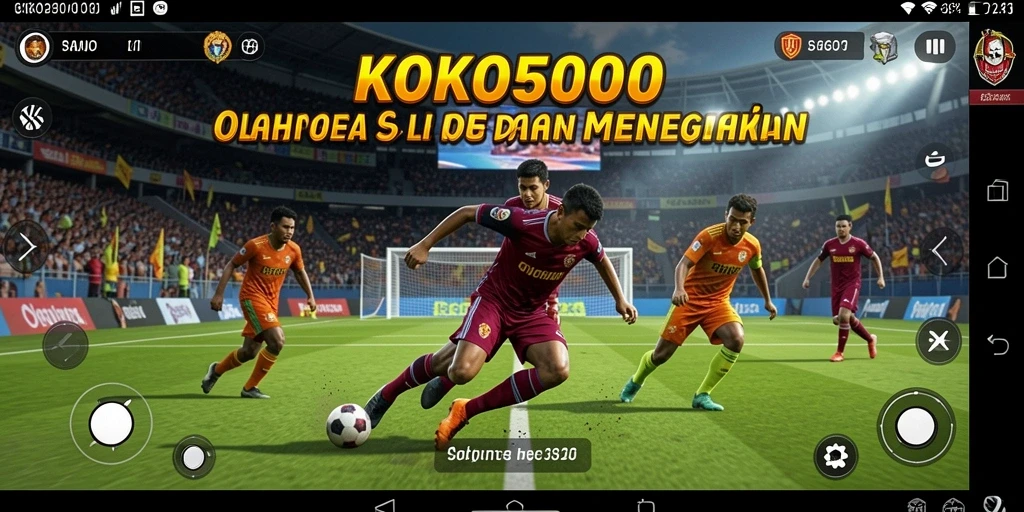 Tampilan gameplay KOKO5000 yang mendebarkan dan penuh aksi.