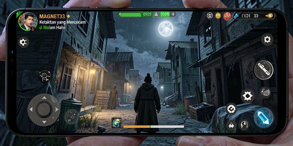 Gameplay menegangkan dengan momen-momen mencekam di MAGNET33.