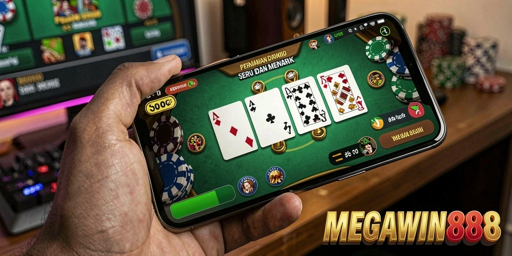 Tampilan gameplay MEGAWIN888 yang seru dan mendebarkan.
