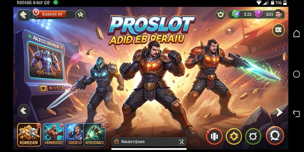 Tampilan gameplay PROSLOT yang seru dan penuh aksi.