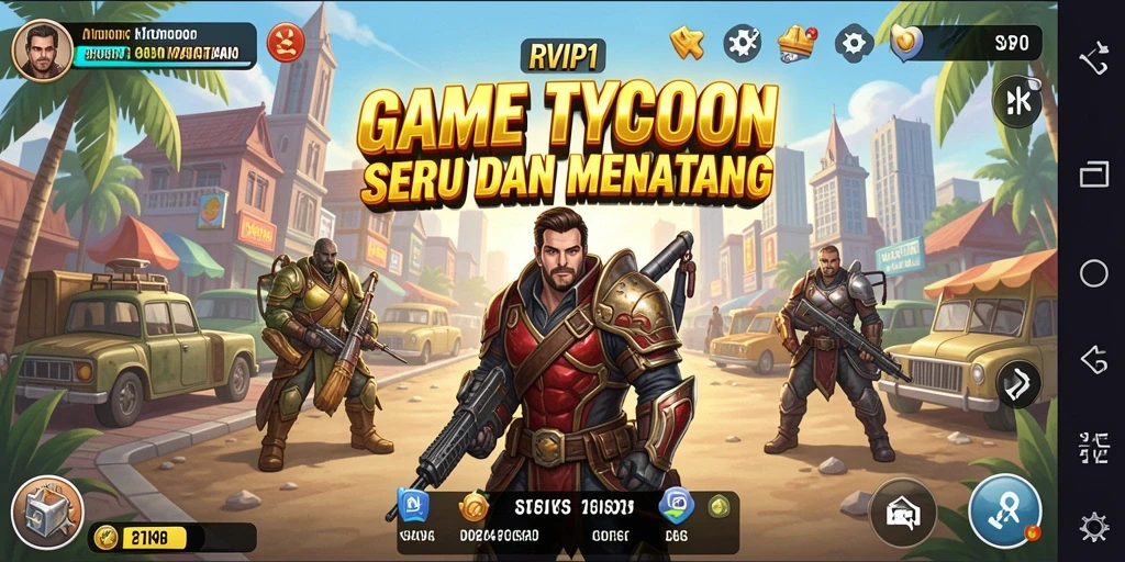 Tampilan gameplay RVIP1 yang menarik dan strategis.