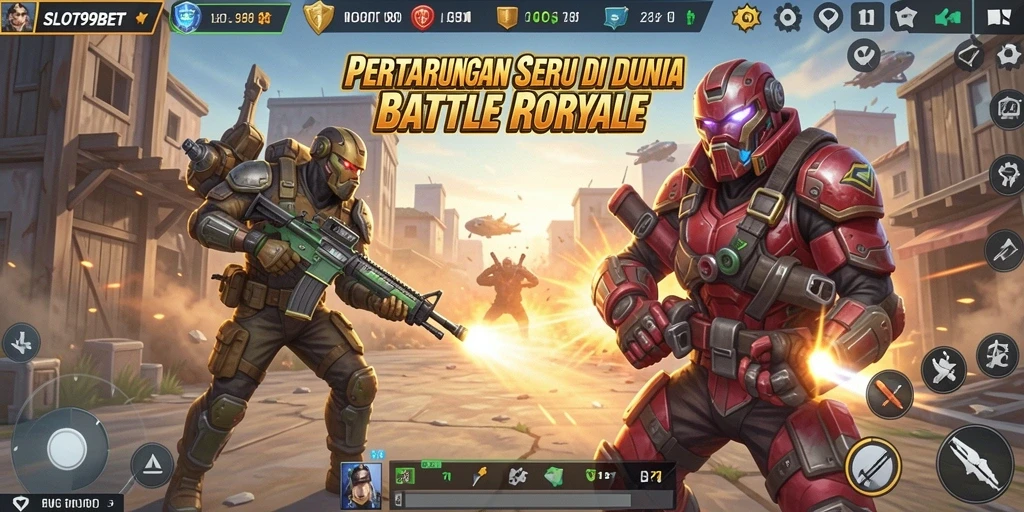 Gameplay menegangkan dengan banyak aksi di SLOT99BET.