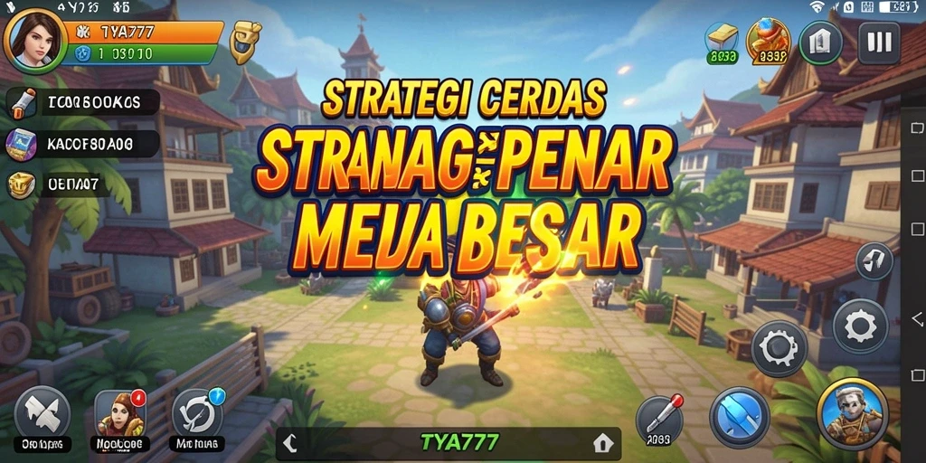 Gameplay menegangkan dalam aksi strategi TYA777.